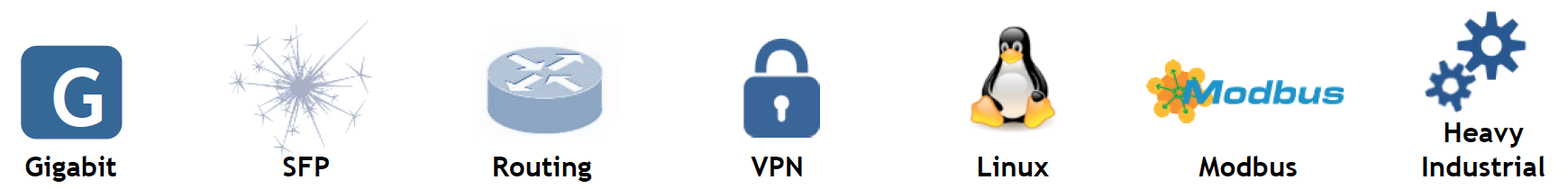 Korenix JetBox 5630Gf-w, Router Industrial VPN / Ordenador Linux / Servidor de puerto Serie en QNV